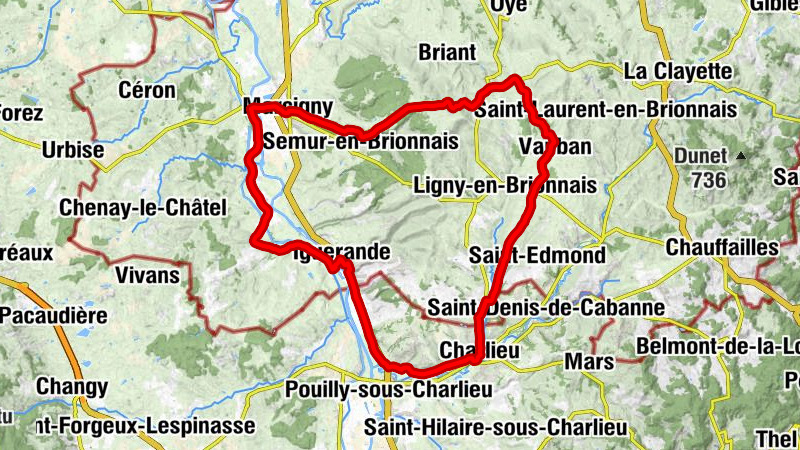Les Theureaux - La Motte - Église Saint-Saturnin - Charlieu