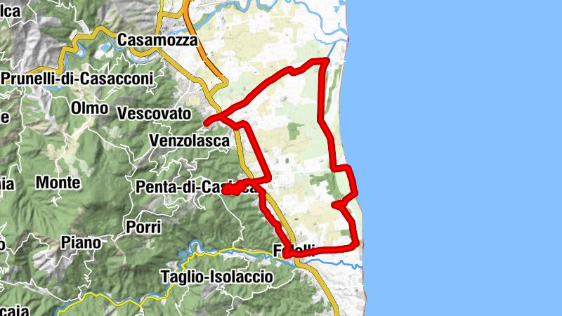 Castellare-di-Casinca - U Fragnu - San Pancrazio - Costa