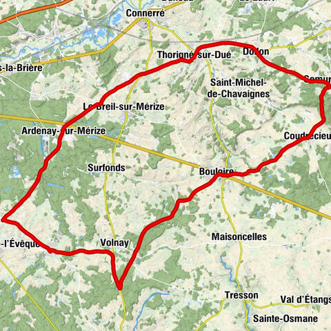 Challes - Église Saint-Laurent - Église Saint-Médard - Le Challois