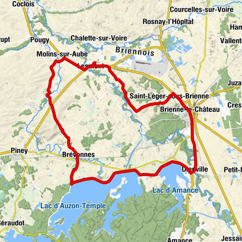 Lesmont - Église Saint-Martin - Église Saint-Quentin - Église Saint-Pierre-aux-Liens