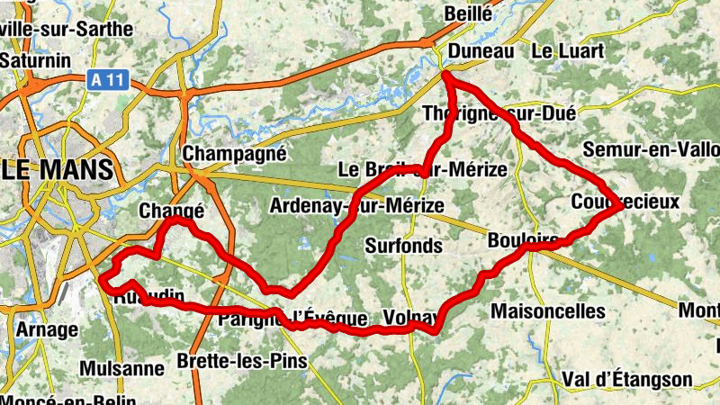 Église Saint-Georges - Église Saint-Laurent - Église Notre-Dame-de-l'Assomption - Bouloire