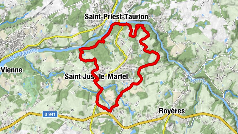 La Chèze - Église Saint-Just - Saint-Just-le-Martel - Les Bussières