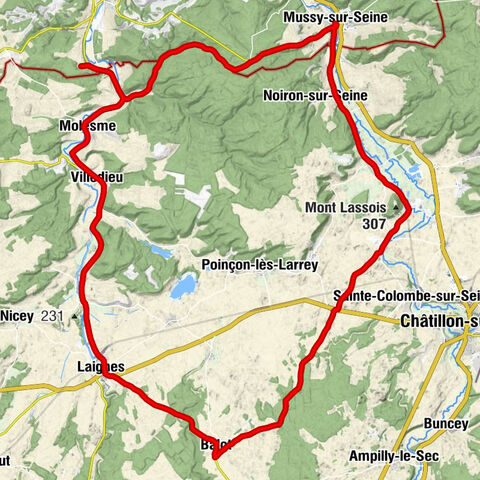 Mussy-sur-Seine - Église Saint-Georges - Église Saint-Pierre-ès-Liens - Molesme