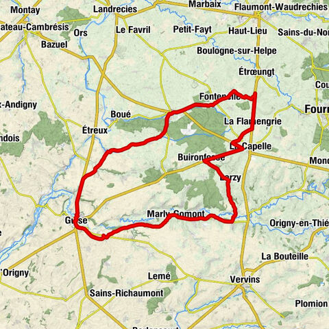 Larouillies - Église Sainte-Benoîte - Église Saint-Pierre et Saint-Paul - Église Saint-Martin