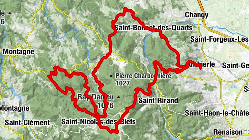 Le Prieuré - Église Saint-Martin - Église Saint-Nicolas - Ambierle