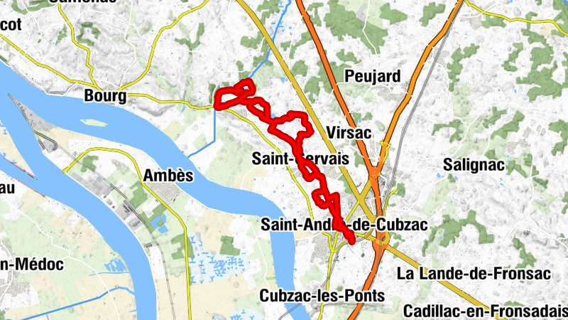 Saint-André-de-Cubzac - Saint-Gervais - Aux Amis Réunis - Église Saint-Gervais