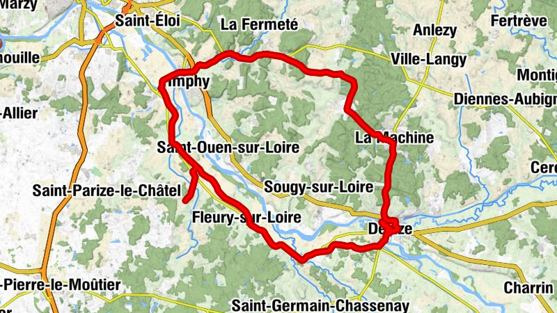 Luthenay-Uxeloup - La Gare - Uxeloup - Église Saint-Léger