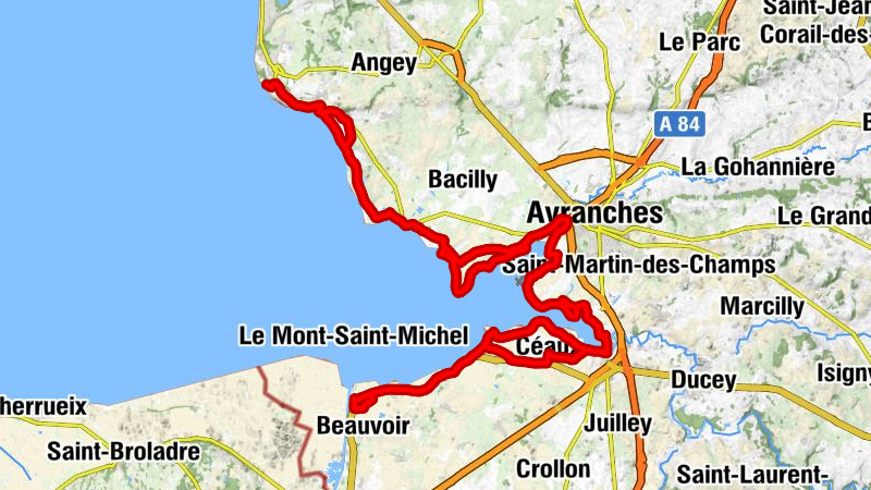 La Grange de Tom - Le Marquis de Tombelaine - Le Nord Mont - Église Notre-Dame