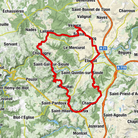 Veauce - Église Sainte-Croix - Église Saint-Georges - Église Saint-Pierre