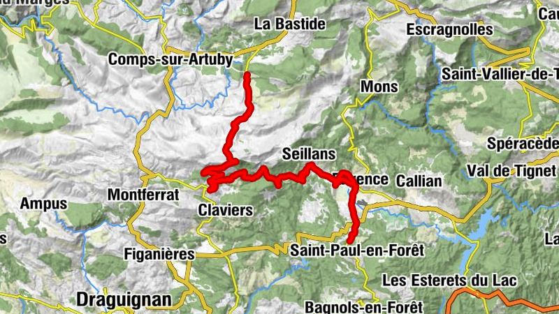 Fayence - Chapelle Notre-Dame-de-l'Ormeau ou des Essarts - Église Saint-Étienne