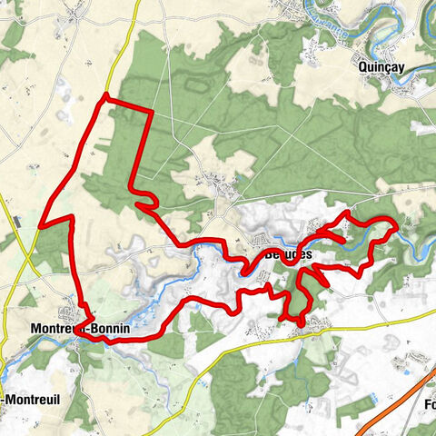 Montreuil-Bonnin - Vauvinard - Béruges