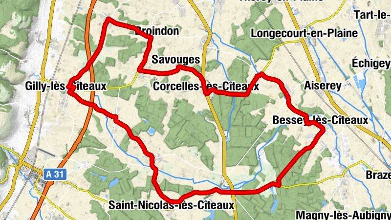 Corcelles-lès-Cîteaux - Relais De Citeaux - Tarsul - Notre-Dame de Lée