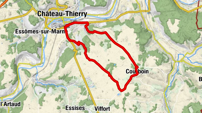 Château-Thierry - Nesles Nouveau - Nesles-la-Montagne - Église Saint-Jean-Baptiste