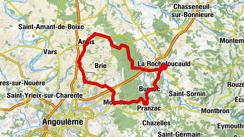 La Rochefoucauld - Chez Françoise et Patrice - Église Saint-Pierre-ès-Liens - Église Sainte-Eulalie