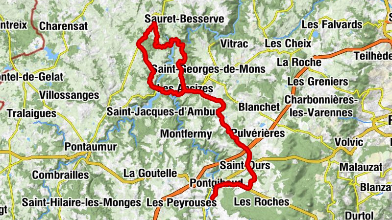 Pontgibaud - L'Ours des Roches - Église Saint-Pierre