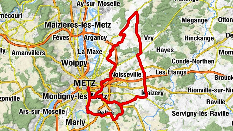 Pointes des Quartiers - Église Saint-Lambert - Chapelle Notre-Dame-des-Sept-Douleurs - Église Sainte-Lucie