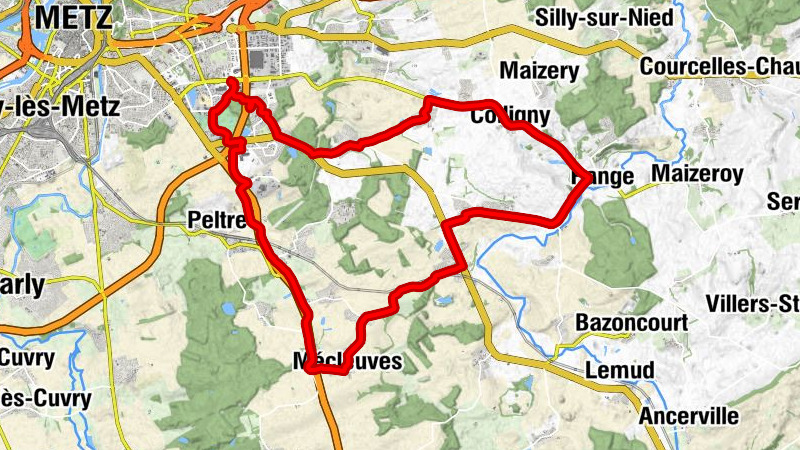 Metz - Église Saint-Lambert - Église de la Nativité-de-la-Bienheureuse-Vierge-Marie - Grigy - Technopôle