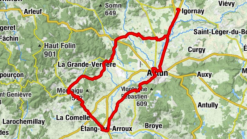 Les Champs Rousseau - Cordesse - Église Saint-Laurent - Autun