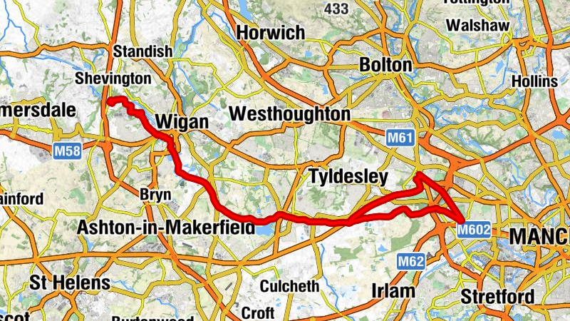 Gathurst - Melis - Wigan - Warrington