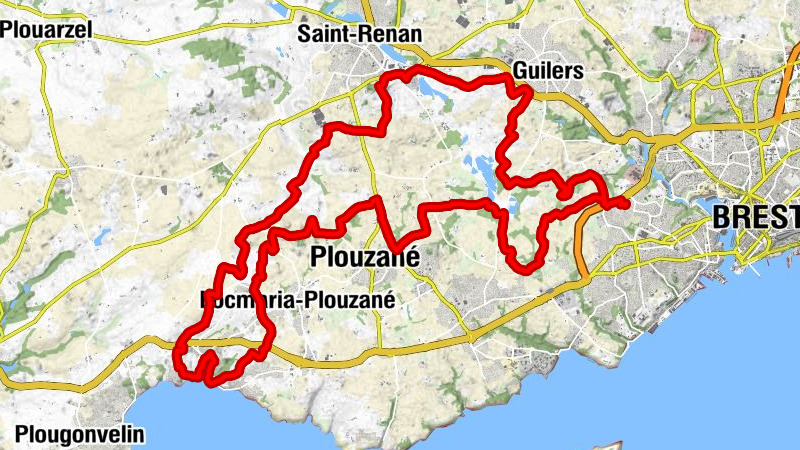 Brest - Le Questel - Keresseïs - Plouzané