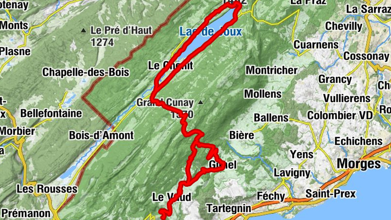 Bassins - Église de la Chapelle - Temple du Lieu - Église des Charbonnières