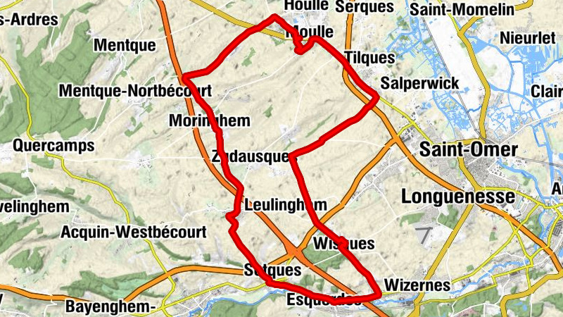 Wisques - Église Saint-Pierre - Église Saint-André - Moulle