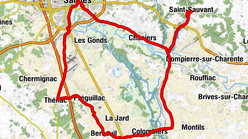 Saint-Sauvant - Auberge de la Fontaine - Saintes - Grotte naturelle