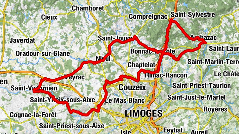 Les Rivailles - Chapelle Saint-Martin - Église Saint-Gaudens - Église Saint-Saturnin