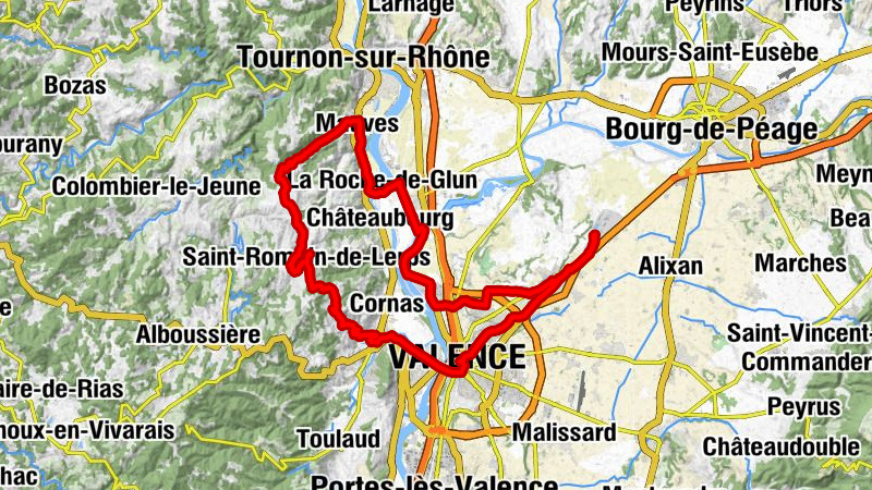 Valence TGV Sud Rhone-Alpes - Église Saint-Marcel - Pic de St Romain de Lerps - Col de Gazareau