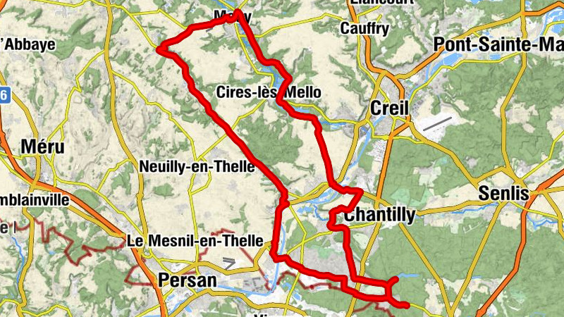 Orry-la-Ville - Coye-la-Forêt - Église Sainte-Geniève - Église Saint-Martin
