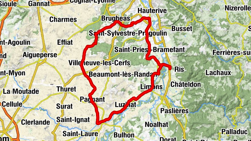 Hôtel de la gare - Église Saint-Étienne - Église Saint-Hilaire