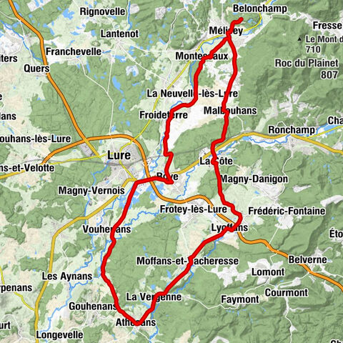 Mélisey - Église Saint-Barthélemy - Église Saint-Hippolyte - Église Saint-Christophe