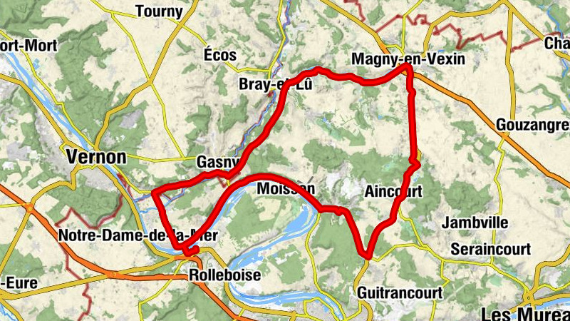 Bonnières - Église Troglodytique de l'Annonciation - Église Saint-Sulpice - Église Saint-Ouen