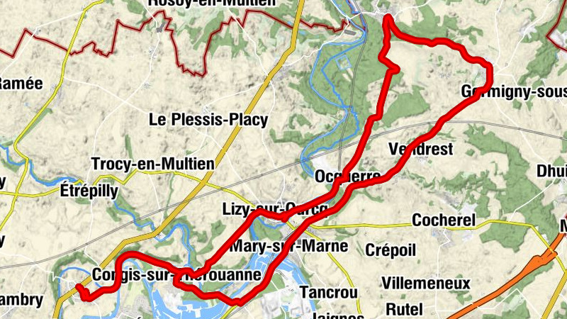 Varreddes - Église Saint-Martin - Église Saint-Caprais - Église Saint-Rémi