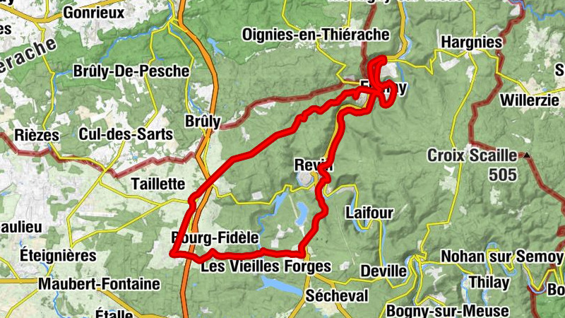 Porte de Bourgogne - Rocroi - Église Saint-Remi - Église Saint-Pierre et Saint-Paul