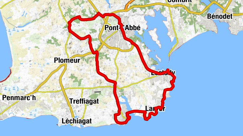 Mine Lannou - Chapelle Notre-Dame-de-Croaziou - Chapelle de Penhador - Mine Car