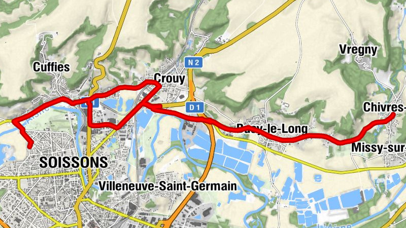 Chivres-Val - Église Saint-Georges - Chapelle Sainte-Marguerite - Poivre Rouge
