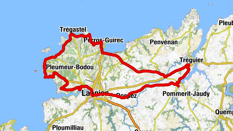 La Corderie - Chapelle Sainte-Anne - Église Saint-Jean-du-Baly - Kergraos