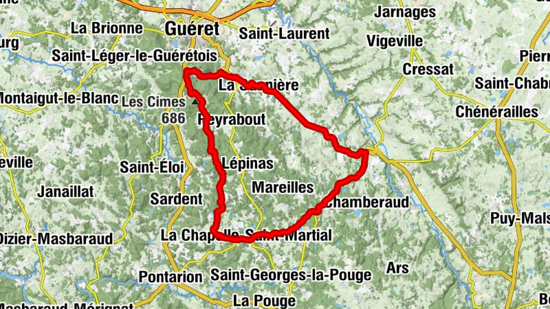 L'Escale - Église Saint-Martial - Église Saint-Sébastien - Église Saint-Symphorien