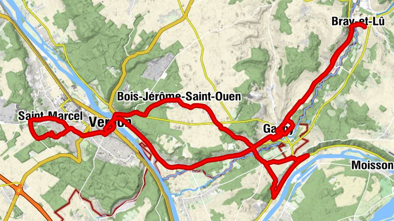 Bray-et-Lû - Les Jardins d'Épicure - Église Notre-Dame - Église Saint-Sulpice