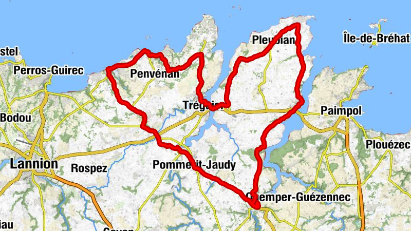 La Halte - Église Saint-Pierre - Église Saint-Maudez - Église Saint-Georges