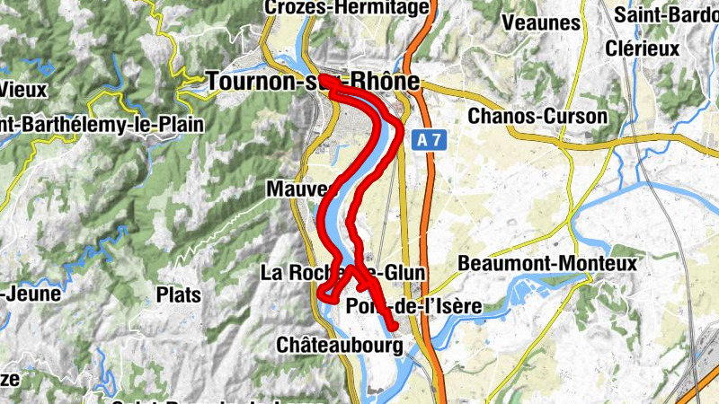 La Roche-de-Glun - Église Saint-Pierre - Chapelle des Comtes de Larnage - Mercurol