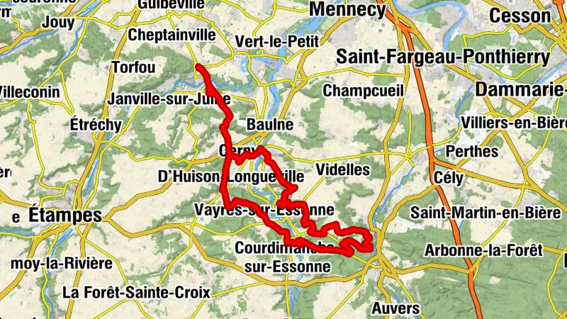 Bouray - Bouray-sur-Juine - Cerny - Église de Saint-Pierre