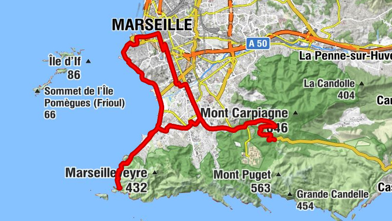 Les Goudes - La Terrasse des Embruns - Église Saint-Georges - Église Saint-Charles