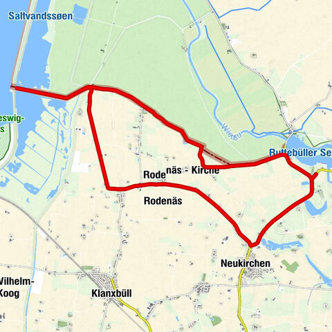 Fischerhäuser - Hörn - Gaststätte Rasch - Aventoft