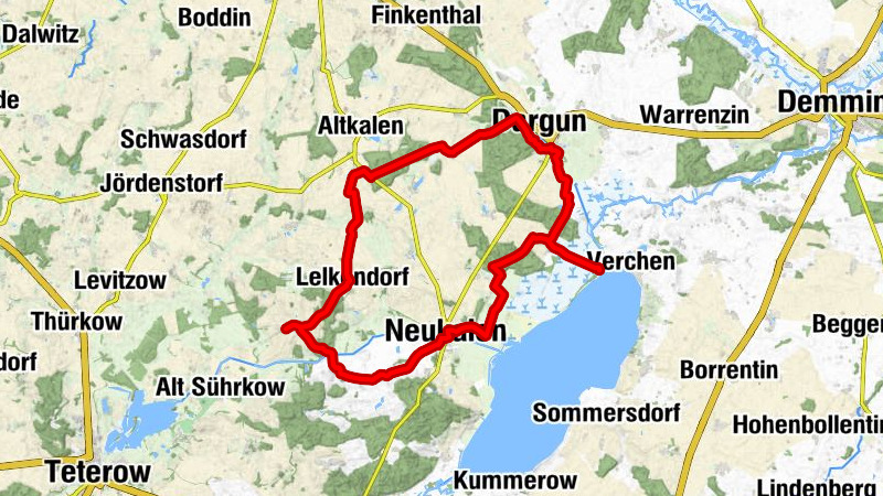 Groß Markow - Dargun - Neukalen - Johanneskirche