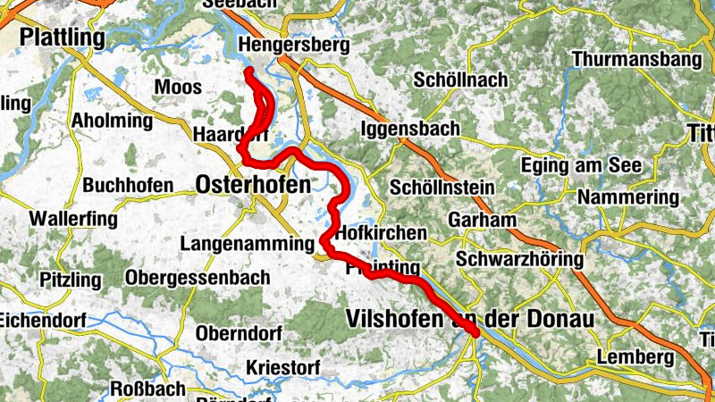 Vilshofen(Niederbay) - Gasthof Baumgartner - Sankt Laurentius - St. Thomas