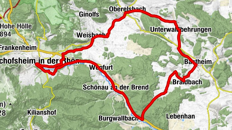 St. Pankratius - Sondernau - Bischofsheim in der Rhön - Christuskirche