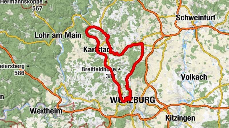 Arnstein - Zur goldenen Krone - Sankt Markus Kapelle - St. Georg