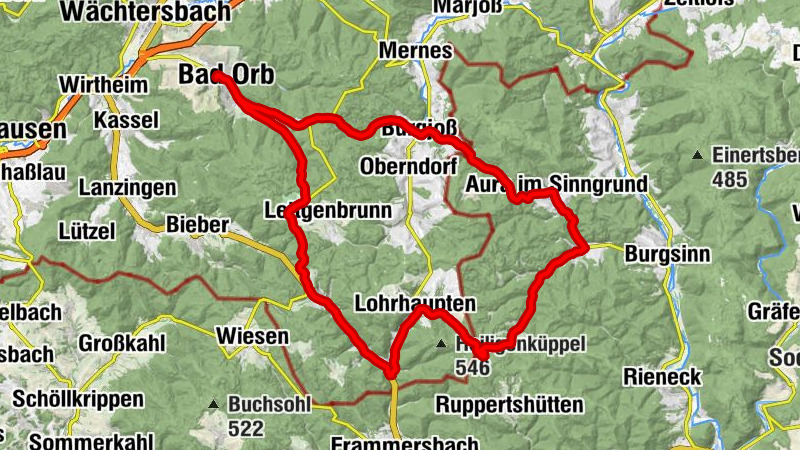 Bad Orb - Evangelische Kirche - St. Marien - Wallfahrtskirche Mariä Geburt